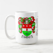 Gaffney、起源、意味および頂上 コーヒーマグカップ (左)