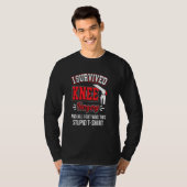 Gag回復Tee I膝の生き延び手術すべて行く Tシャツ (正面フル)