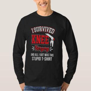 Gag回復Tee I膝の生き延び手術すべて行く Tシャツ