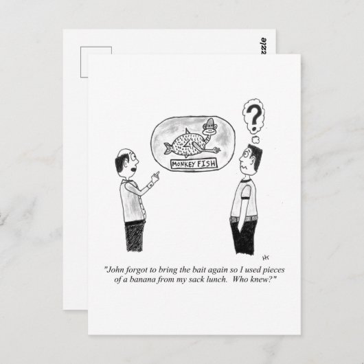 Gag漫画はがき ポストカード (正面/裏面)