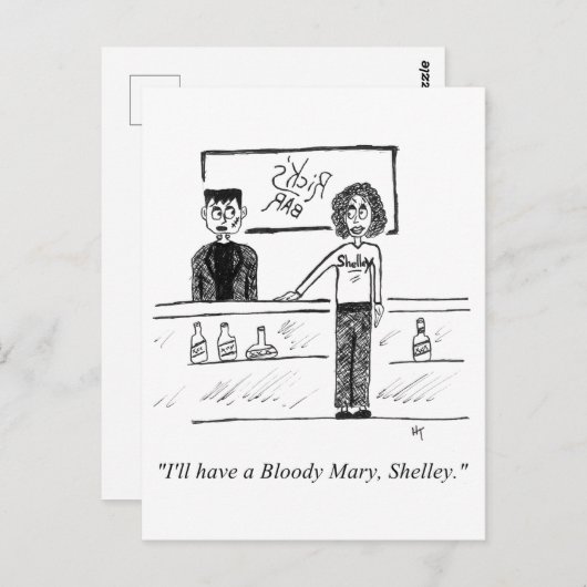 Gag漫画はがき ポストカード (正面/裏面)