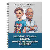 Gag gift - Notebook, pretending to be a book  ノートブック (正面)