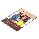 Gag gift - Notebook, pretending to be a book  ノートブック (左側)