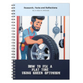 Gag gift - Notebook, pretending to be a book  ノートブック (正面)