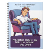 Gag gift - Notebook, pretending to be a book ノートブック (正面)