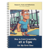 Gag gift - Notebook, pretending to be a book  ノートブック (正面)