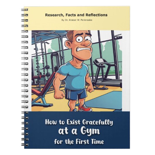 Gag gift - Notebook, pretending to be a book  ノートブック (正面)