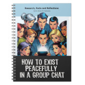 Gag gift - Notebook, pretending to be a book  ノートブック (正面)