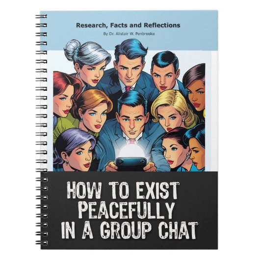 Gag gift - Notebook, pretending to be a book  ノートブック (正面)