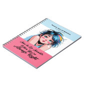 Gag gift - Notebook, pretending to be a book  ノートブック (左側)