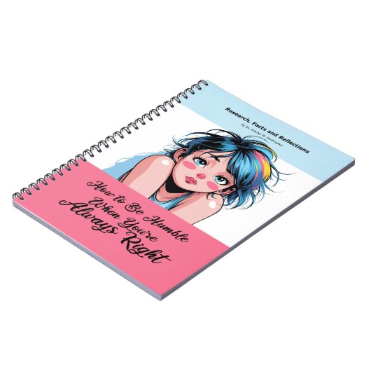 Gag gift - Notebook, pretending to be a book  ノートブック (左側)