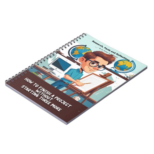 Gag gift - Notebook, pretending to be a book  ノートブック (左側)