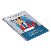 Gag gift - Notebook, pretending to be a book  ノートブック (右側)