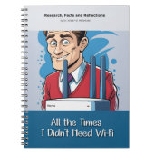 Gag gift - Notebook, pretending to be a book  ノートブック (正面)