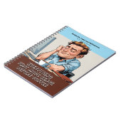 Gag gift - Notebook, pretending to be a book ノートブック (左側)