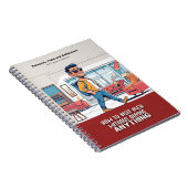 Gag gift - Notebook, pretending to be a book  ノートブック (右側)