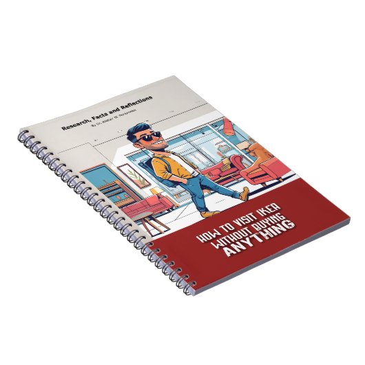 Gag gift - Notebook, pretending to be a book ノートブック (右側)