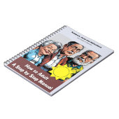 Gag gift - Notebook, pretending to be a book  ノートブック (左側)