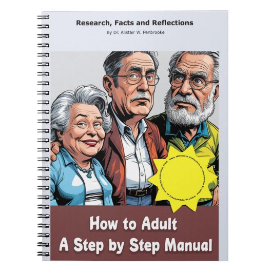 Gag gift - Notebook, pretending to be a book  ノートブック (正面)