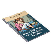 Gag gift - Notebook, pretending to be a book  ノートブック (右側)