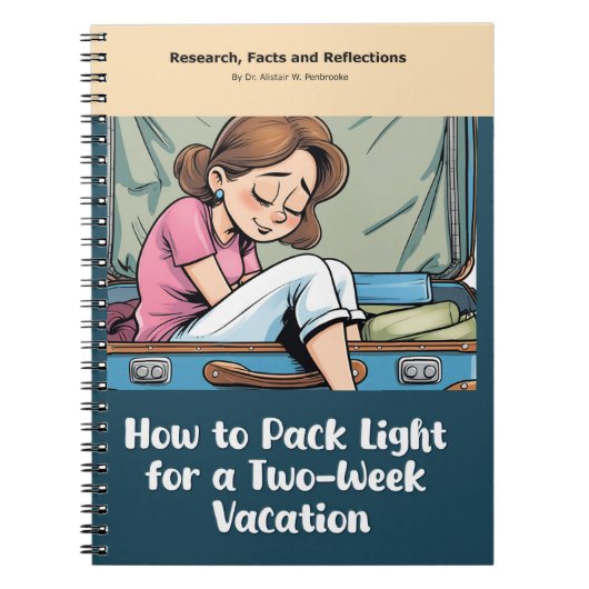 Gag gift - Notebook, pretending to be a book  ノートブック (正面)