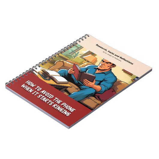 Gag gift - Notebook, pretending to be a book  ノートブック (左側)