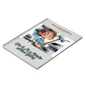 Gag gift - Notebook, pretending to be a book  ノートブック (左側)