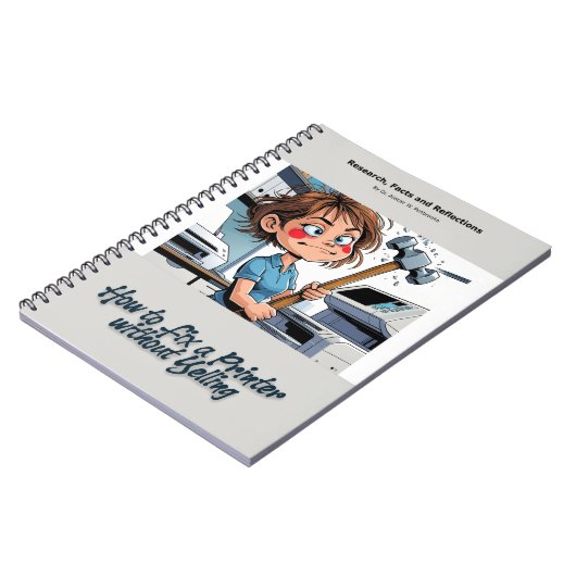 Gag gift - Notebook, pretending to be a book  ノートブック (左側)