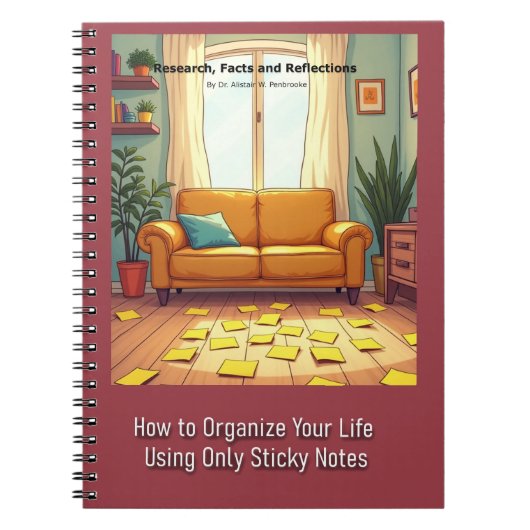 Gag gift - Notebook, pretending to be a book  ノートブック (正面)