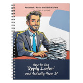 Gag gift - Notebook, pretending to be a book ノートブック (正面)