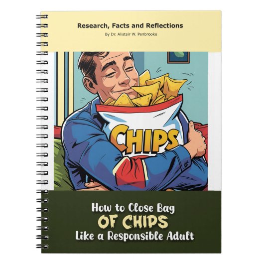 Gag gift - Notebook, pretending to be a book  ノートブック (正面)