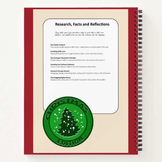 Gag gift - Notebook, pretending to be a book  ノートブック (裏面)