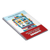 Gag gift - Notebook, pretending to be a book  ノートブック (右側)