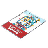 Gag gift - Notebook, pretending to be a book  ノートブック (左側)