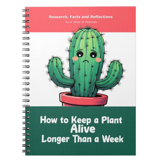 Gag gift - Notebook, pretending to be a book ノートブック (正面)