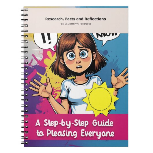 Gag gift - Notebook, pretending to be a book  ノートブック (正面)