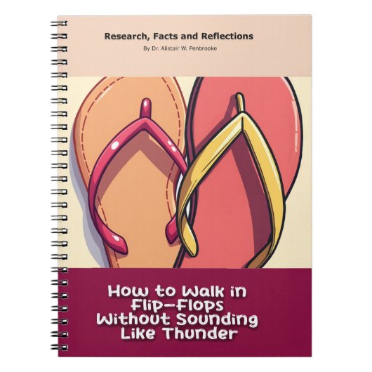 Gag gift - Notebook, pretending to be a book  ノートブック (正面)