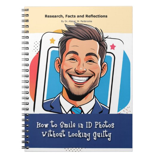 Gag gift - Notebook, pretending to be a book  ノートブック (正面)