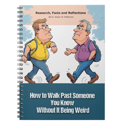 Gag gift - Notebook, pretending to be a book  ノートブック (正面)