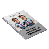 Gag gift - Notebook, pretending to be a book  ノートブック (右側)