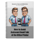 Gag gift - Notebook, pretending to be a book  ノートブック (正面)