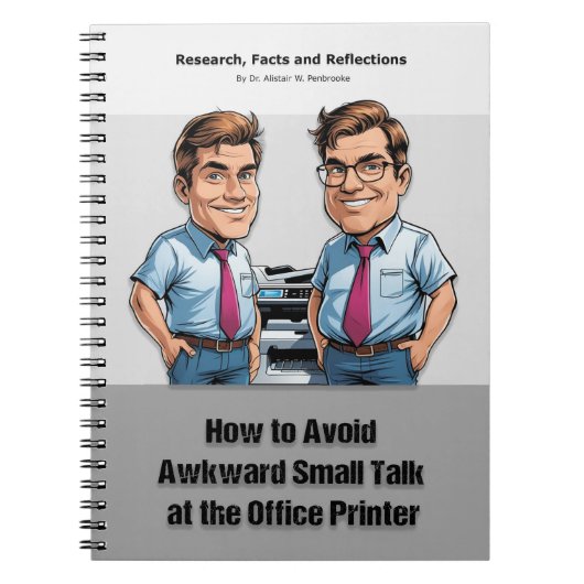 Gag gift - Notebook, pretending to be a book ノートブック (正面)