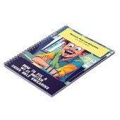 Gag gift - Notebook, pretending to be a book  ノートブック (左側)