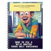 Gag gift - Notebook, pretending to be a book  ノートブック (正面)