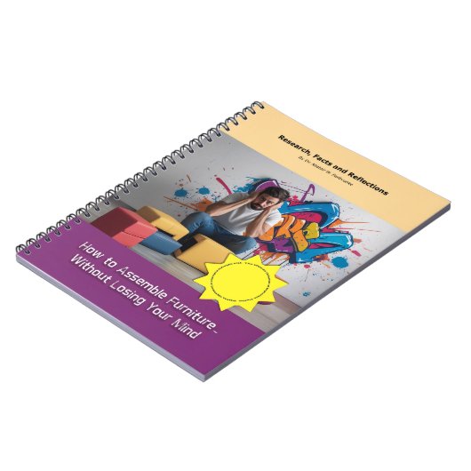 Gag gift - Notebook, pretending to be a book  ノートブック (左側)