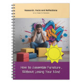 Gag gift - Notebook, pretending to be a book  ノートブック (正面)