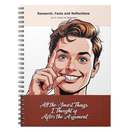 Gag gift - Notebook, pretending to be a book ノートブック (正面)