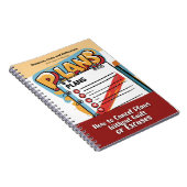 Gag gift - Notebook, pretending to be a book  ノートブック (右側)