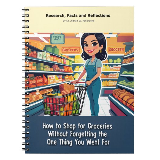 Gag gift - Notebook, pretending to be a book  ノートブック (正面)