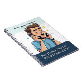 Gag gift - Notebook, pretending to be a book  ノートブック (右側)